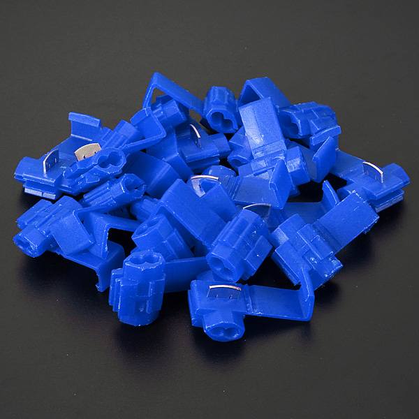 20pcs Wire Connectors Terminals Crimp Electrical Lock Quick Splice - photo 8