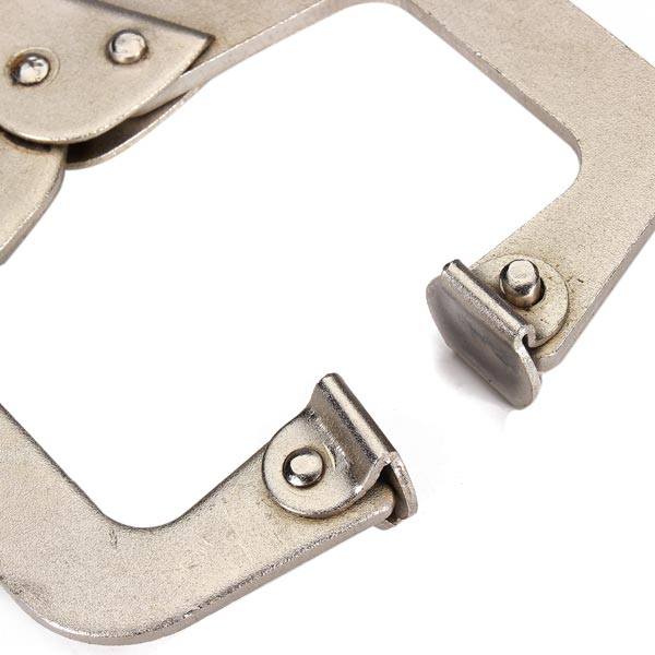 9 Inch C Type Welding Clamp Crimping Pliers Woodworking Clip - photo 3