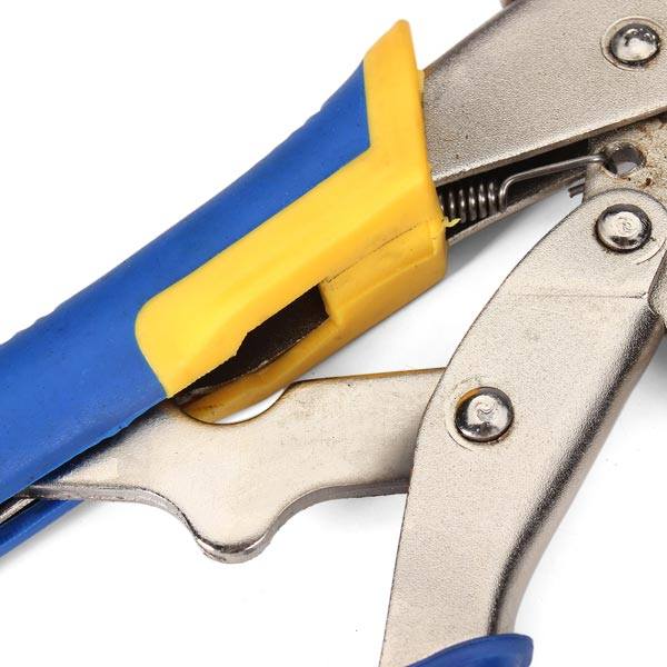 9 Inch C Type Welding Clamp Crimping Pliers Woodworking Clip - photo 4