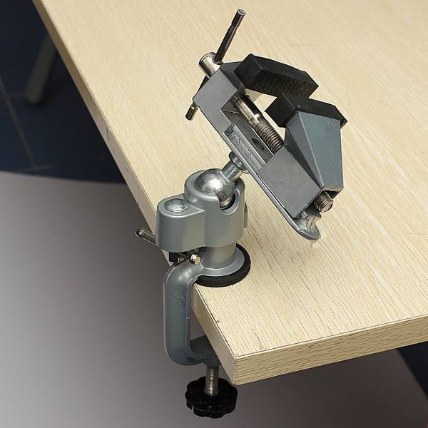 Professional Vises Bench Swivel Vise With Clamp 3 inch Table Top Vise - photo 1