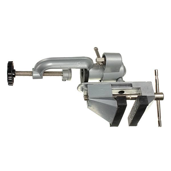 Professional Vises Bench Swivel Vise With Clamp 3 inch Table Top Vise - photo 3