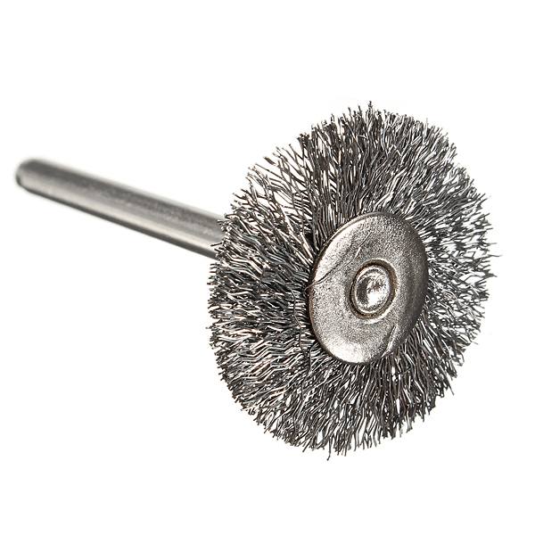 Steel Wire Wheel Brushes for Dremel Accessories For Rotary Tools - photo 1