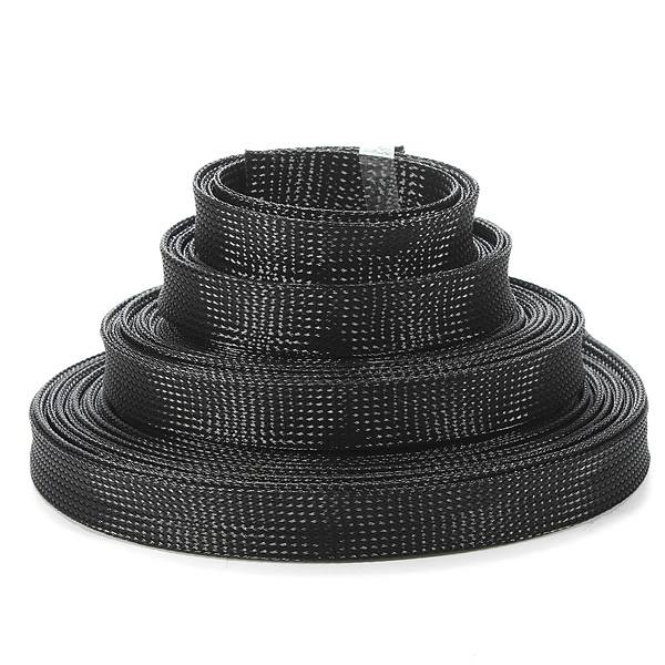 4mm Braided Expandable Auto Wire Cable Sleeving High Density Sheathing - photo 3
