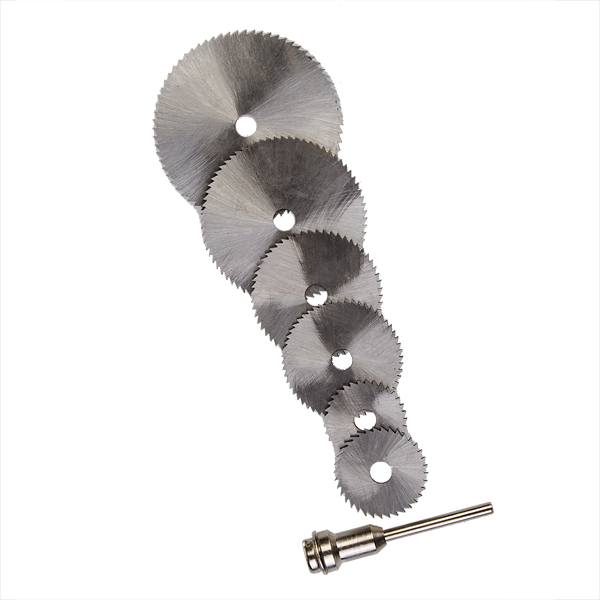 6 Pcs HSS Circular Saw Blade Dremel Cutting Discs for Rotary tools - photo 2