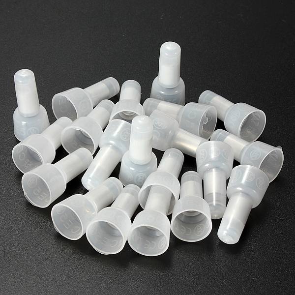 100pcs Closed End Crimp 22-16 16-14 12-10 AWG Wire Connector Terminal - photo 5