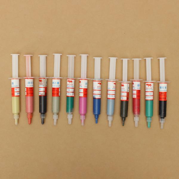 12pc 5gram Diamond Lapping Paste Compound Syringes 0.5 - 40 Micron SM8 - photo 4