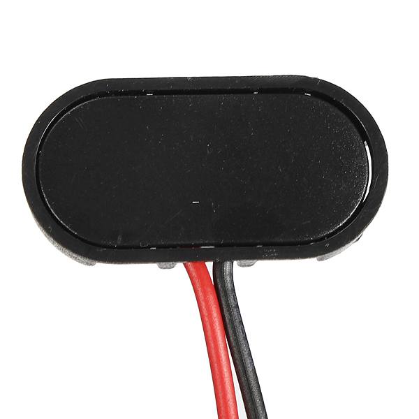 5pcs Hard Plastic 9V Battery T-type Snap On Connector 150mm Wire Cable Lead - photo 5