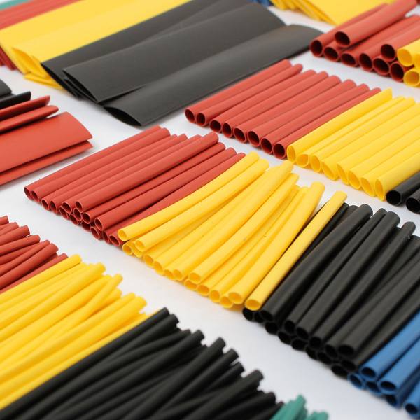 Soloop 328pcs 2:1 Polyolefin Halogen-Free Heat Shrink Tube Sleeving 5 Color 8 Size - photo 3