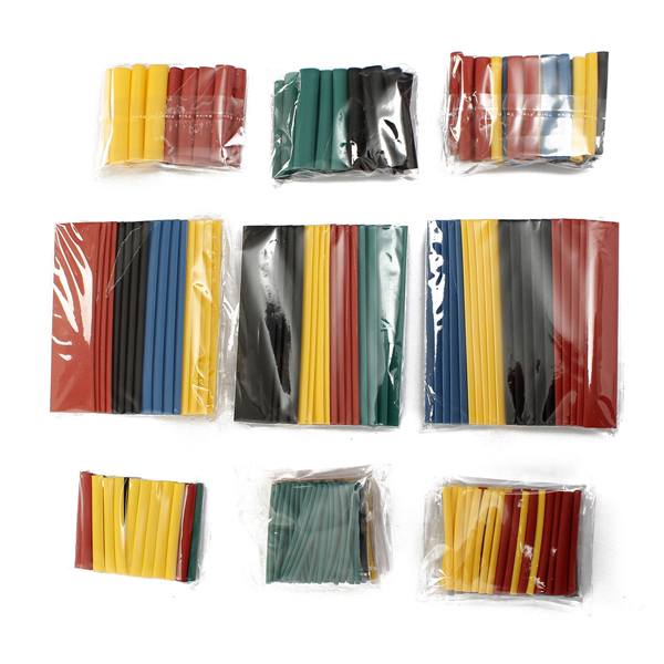 Soloop 328pcs 2:1 Polyolefin Halogen-Free Heat Shrink Tube Sleeving 5 Color 8 Size - photo 5