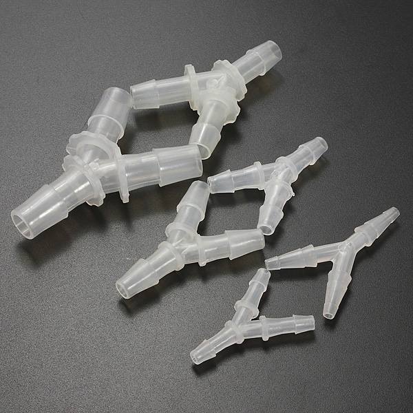 Plastic Y Tube Connector Joiner Hose Pipe Fitting Water Segregator - photo 6