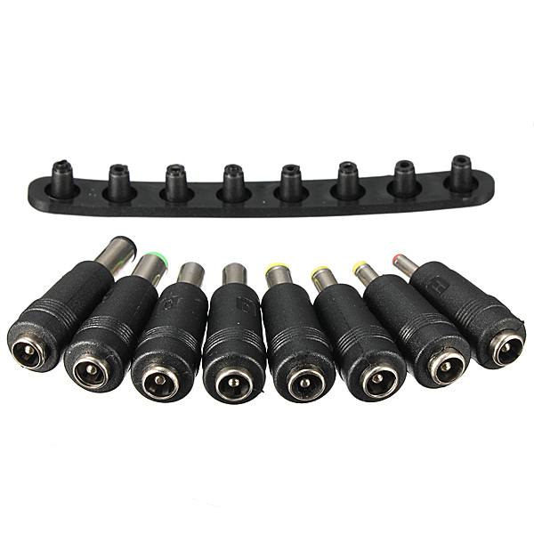 10pcs Universal AC DC Power Tips for Power Adapter Charge Tester - photo 8