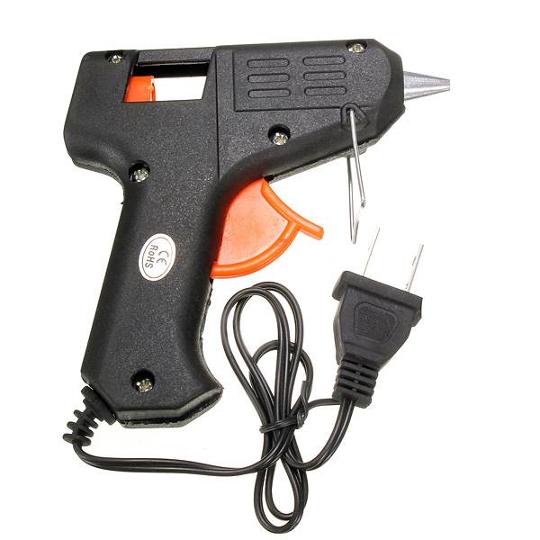 110-220V 20 Watts Electric Tool Hot Melt Glue Gun Black - photo 1