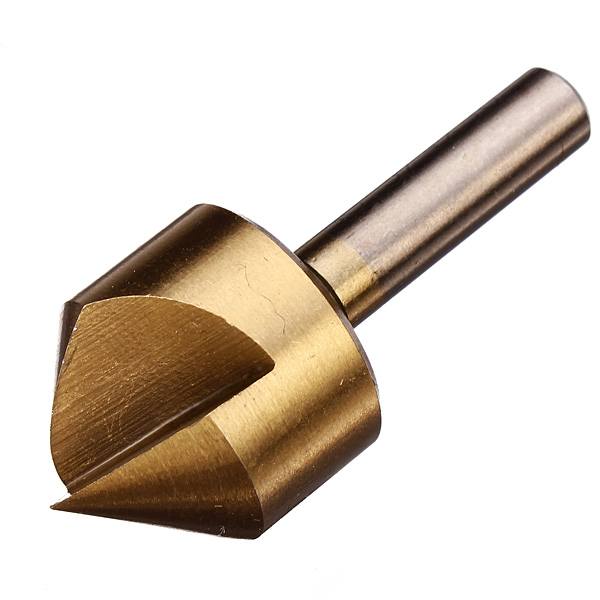 3pcs Single Flute 90 Degree Edge Chamfer Set Countersink Drill Bit - photo 9