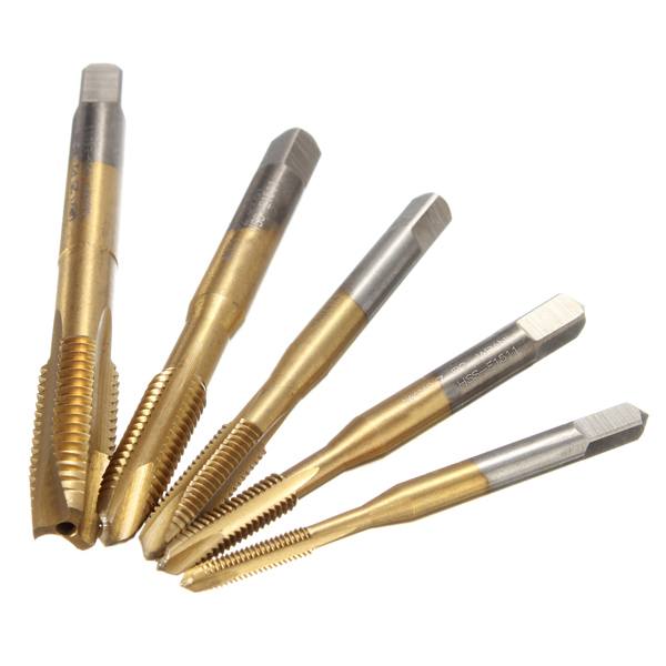 Right Hand Spiral Pointed Tap M3 to M8 For Threading Cutting Tools - photo 1