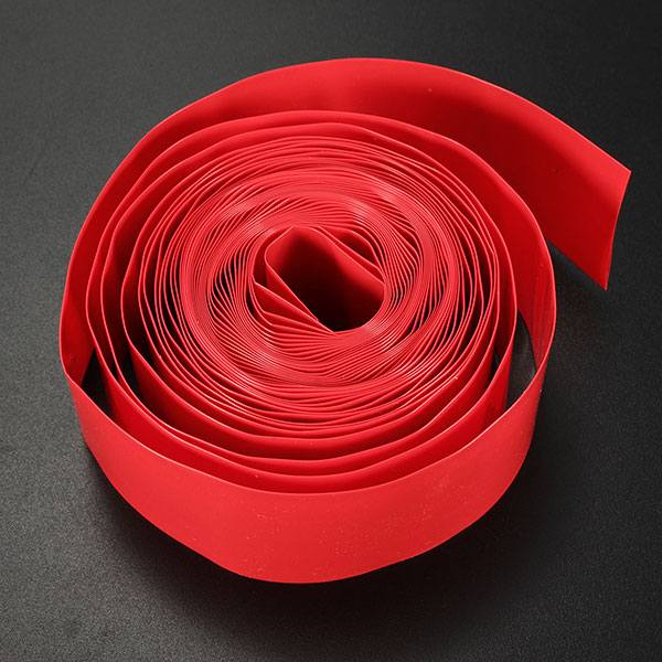 2M Flat 29.5MM 18.5MM PVC Heat Shrink Tubing For 18650 18500 Battery - photo 9