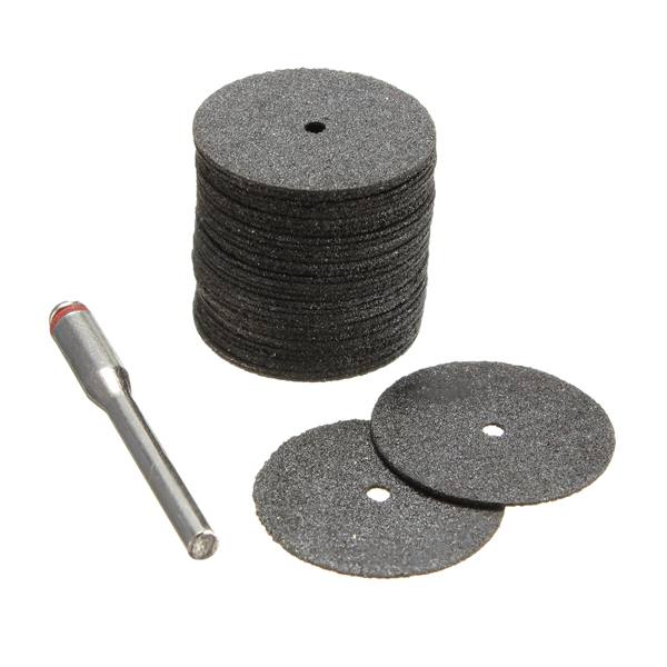 22mm 35pcs Electric Grinding Wheel Cutting Blade Tools Black - photo 1