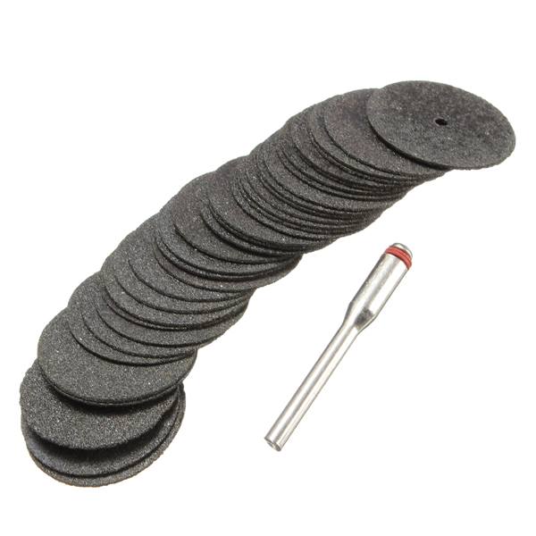 22mm 35pcs Electric Grinding Wheel Cutting Blade Tools Black - photo 2