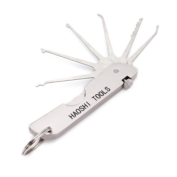 DANIU Foldable Door Lock Opener Locksmith Tool Lock Pick Set - photo 2