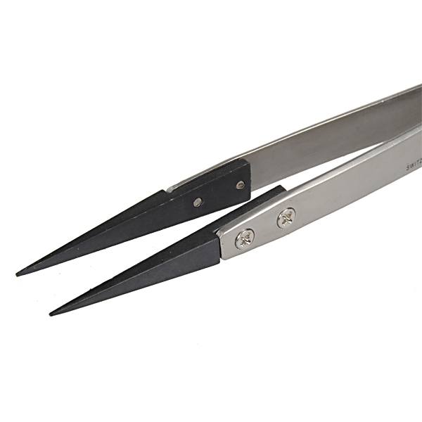 Vetus ESD 259 Handle Stainless Tweezers with 8pcs Exchengeable Tips - photo 7