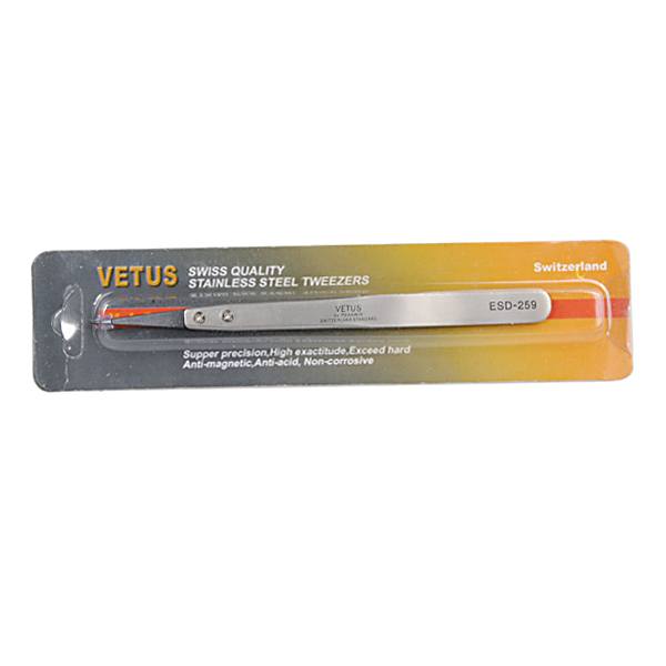 Vetus ESD 259 Handle Stainless Tweezers with 8pcs Exchengeable Tips - photo 10