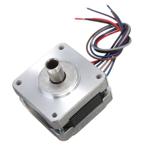 39MM  Hollow Shaft Hybrids Stepper Motor 4 Phase 5 Wire Square 1.8 Degrees Stepper Motor - photo 4
