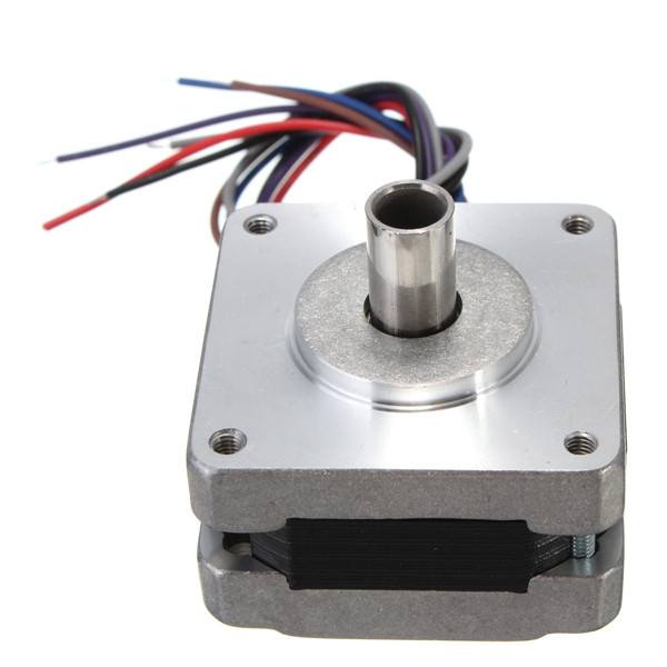 39MM  Hollow Shaft Hybrids Stepper Motor 4 Phase 5 Wire Square 1.8 Degrees Stepper Motor - photo 3