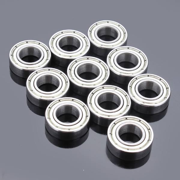 10pcs 625ZZ 5x16x5mm Steel Sealed Shielded Deep Groove Ball Bearing - photo 2