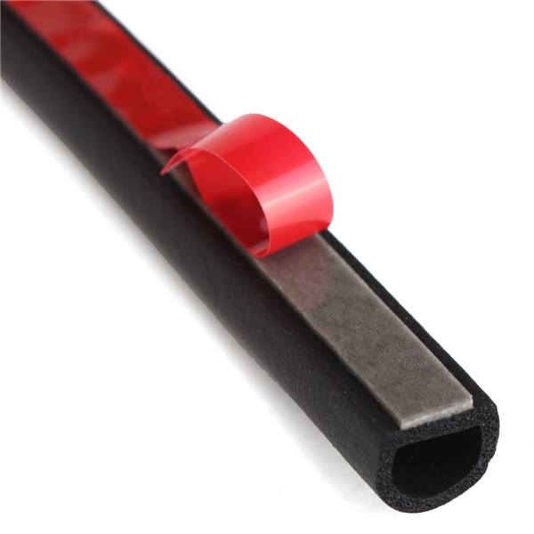 1M Small D Shape Car Truck Motor Door Hollow Rubber Seal Weather Strip 10x7.5mm - photo 4