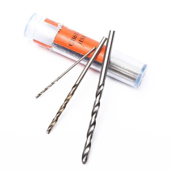 10Pcs 0.3-3mm Micro HSS Twist Drilling Bits Straight Shank Electrical Drill Tool - photo 5