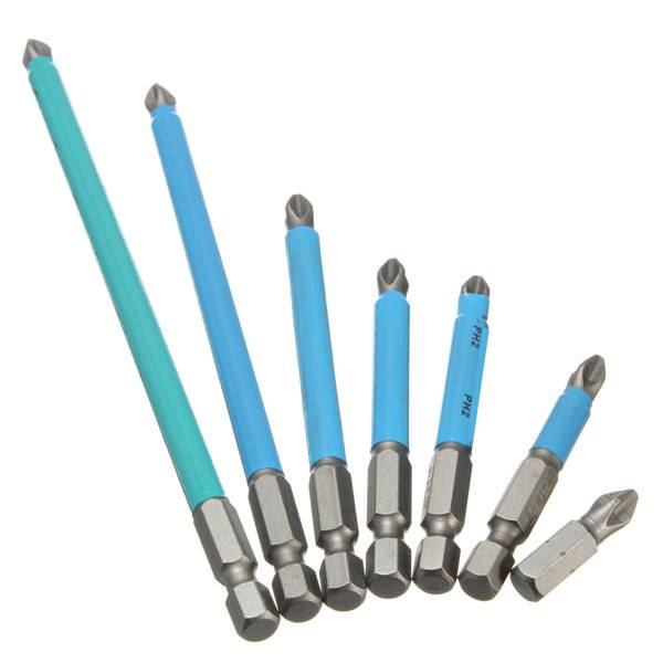 25-150mm Magnetic Hex Anti Slip Screwdriver Bit Long Screw Nut Torx PH2 - photo 1