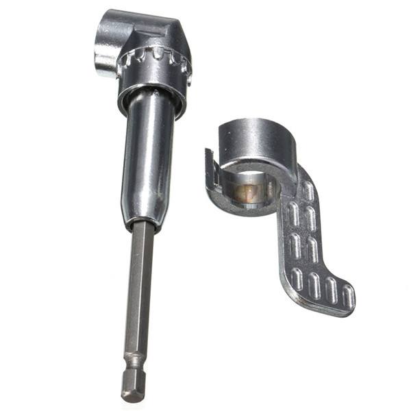 Drillpro 1/4 Inch Hex Screwdriver Bit Holder 105 Degree Angle Extension Socket Holder Adaptor - photo 5