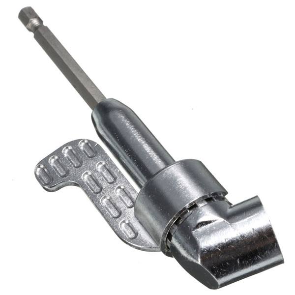 Drillpro 1/4 Inch Hex Screwdriver Bit Holder 105 Degree Angle Extension Socket Holder Adaptor - photo 3