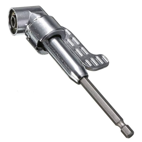Drillpro 1/4 Inch Hex Screwdriver Bit Holder 105 Degree Angle Extension Socket Holder Adaptor - photo 8