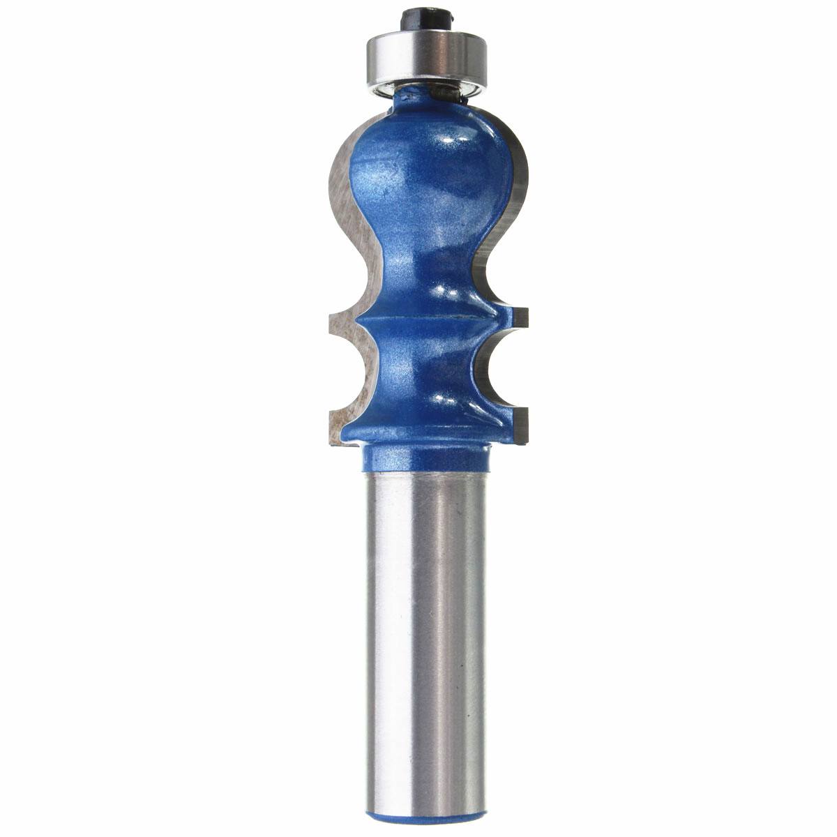 Drillpro RB25 1/2 Inch Shank Router Bit Carbide Woodworking Cutter Engraving Trimming - photo 2