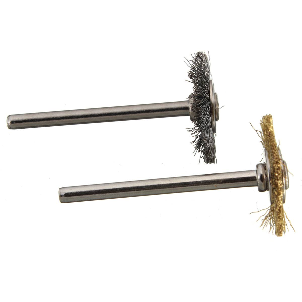 Steel/Copper Wire Brush Wire Wheel Brush for Grinder Dremel Rotary Tool Polishing Tool - photo 5