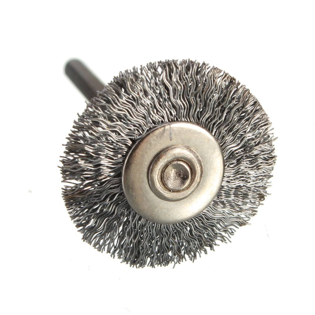 Steel/Copper Wire Brush Wire Wheel Brush for Grinder Dremel Rotary Tool Polishing Tool - photo 7