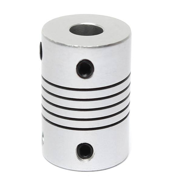 5mm x 7mm Aluminum Flexible Shaft Coupling OD19mm x L25mm CNC Stepper Motor Coupler Connector - photo 2