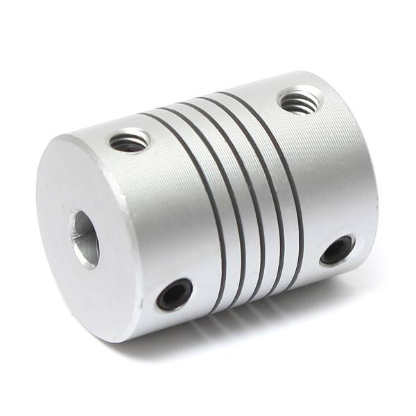 5mm x 6mm Aluminum Flexible Shaft Coupling OD19mm x L25mm CNC Stepper Motor Coupler Connector - photo 3
