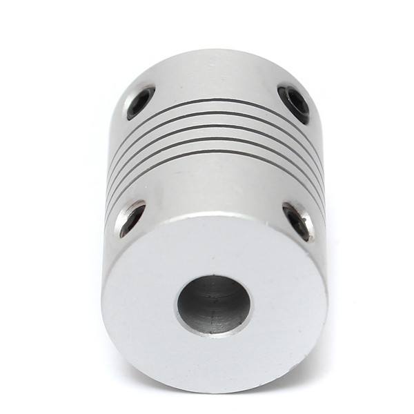 6mm x 6.35mm Aluminum Flexible Shaft Coupling OD19mm x L25mm CNC Stepper Motor Coupler Connector - photo 5