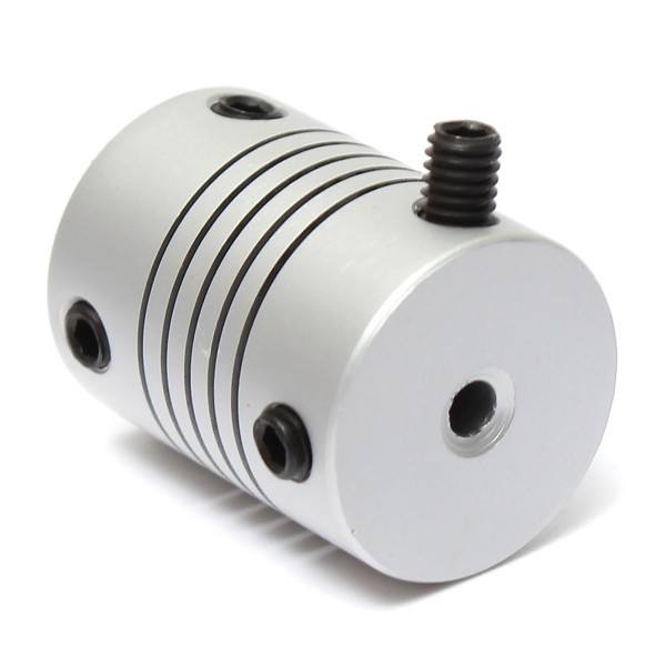 3mm x 3mm Aluminum Flexible Shaft Coupling OD19mm x L25mm CNC Stepper Motor Coupler Connector - photo 4