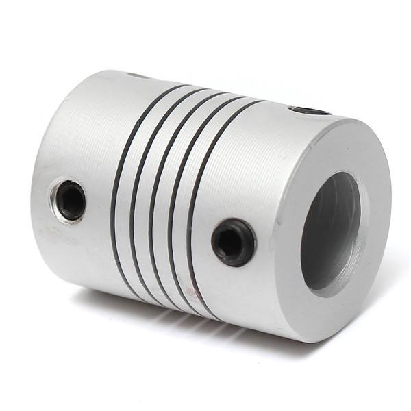 6mm x 10mm Aluminum Flexible Shaft Coupling OD19mm x L25mm CNC Stepper Motor Coupler Connector - photo 3