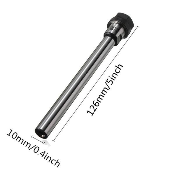 C10 ER11A 100L Collet Chuck Holder Extension Straight Shank  for CNC Milling - photo 4
