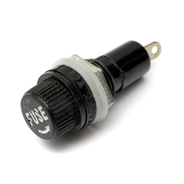 10pcs Electrical Panel Mounted Glass Fuse Holder For Radio Auto Stereo 5x20mm - photo 7