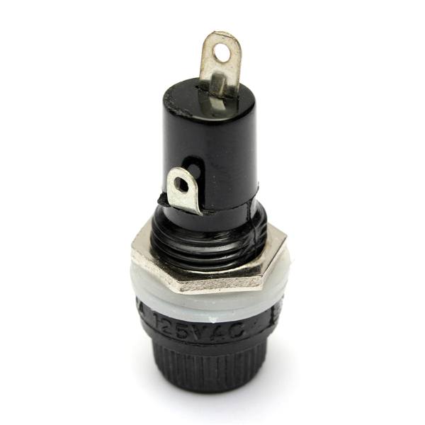10pcs Electrical Panel Mounted Glass Fuse Holder For Radio Auto Stereo 5x20mm - photo 10