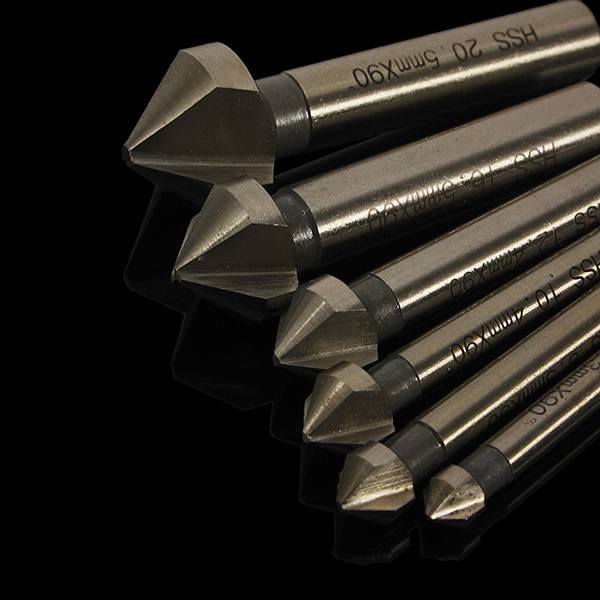 6pcs 6.3mm -20.5mm 90 Degrees HSS Countersink Drill Bits Chamfer Drills Woodworking Tool - photo 6