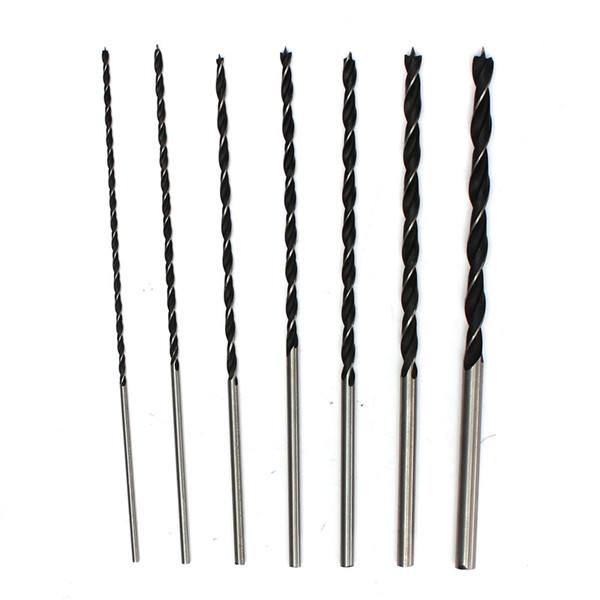 7pcs 4/5/6/7/8/10/12mm 300mm Brad Point Twist Drill Bits Set Wood Working Tool - photo 5