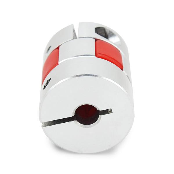 Machifit 6.35x10mm Aluminum Flexible Spider Shaft Coupling CNC Stepper Motor Coupler Connector OD25mm x L30mm - photo 4