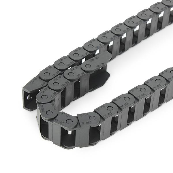 Machifit 10 x 20mm Plastic Cable Drag Chain Wire Carrier Length 1000mm For CNC Router Machine - photo 4