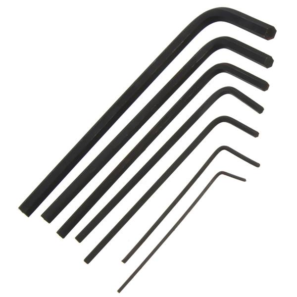 7pcs 0.7mm-3mm Mini Hexagon Hex Allen Key Wrench Screwdriver Set Tool Kit - photo 4