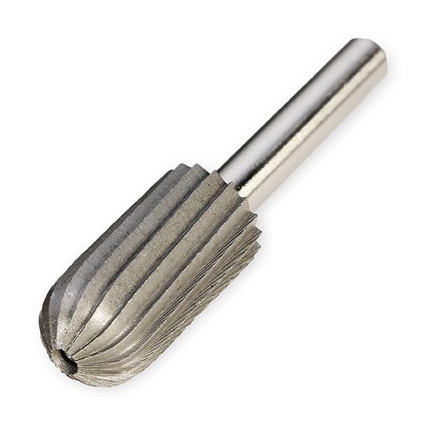 Drillpro 6pcs 6mm Shank Tungsten Steel Rotary File Cutter Engraving Grinding Bit For Rotary Tools - photo 6